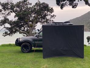 Kiwi Camping Tuatara Front Wall For Side Awning 2.5m