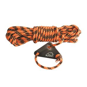 Kiwi Camping Tent Ropes With Alloy Tri-Tensioners - 4pk