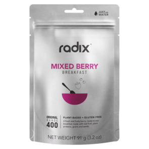 Radix Nutrition Original Freeze Dried Breakfast V9.0 Mixed Berry - 400kcal