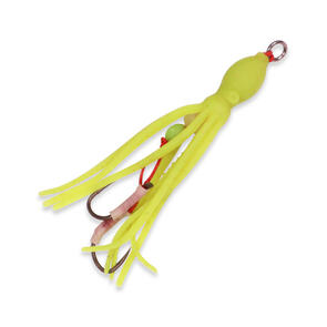 Ocean Angler Jelly Babies Assist Rig Twin Pack - Key Lime