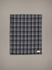 Just Another Fisherman Landing Check Blanket - Graphite Check