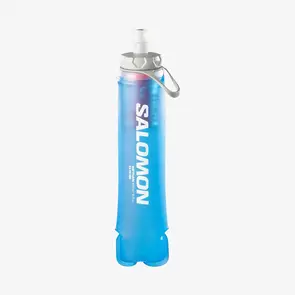 Salomon Softflask XA Filter 490ml Drink Botte - Clear Blue
