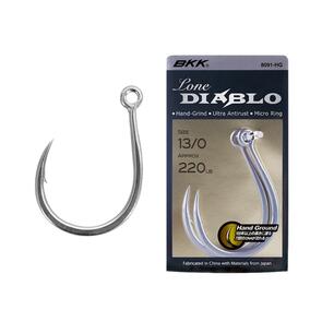 BKK Lone Diablo Inline Single Hooks