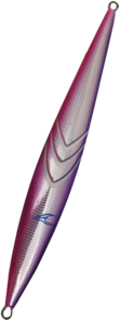 Ocean's Legacy Long Contact 30g Rigged Slow Pitch Jig - Pink Purple