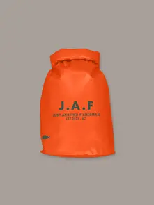Just Another Fisherman Mini J.A.F Dry Bag - Fluro Orange