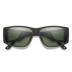 Smith Monroe Peak Matte Black - ChromaPop Gray Green Polarized Sunglasses