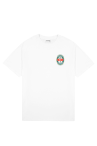 Huffer X Steinlager Men's Sup Tee "Offload" - Chalk