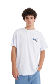 Huffer Sup Tee 190 / Hole In None - White