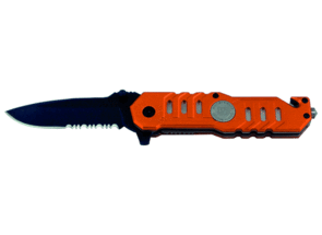 Whitby Safety & Rescue Knife - Orange (4.5")