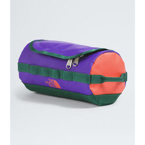 The North Face Base Camp Travel Canister Small - TNF Green / TNF Purple / Radiant Orange