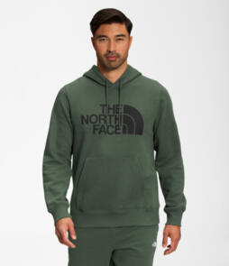 The North Face Men’s Half Dome Pullover Hoodie - Thyme / Black