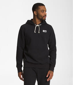 The North Face Men's Heritage Patch Pullover Hoodie - TNF Black / TNF Black