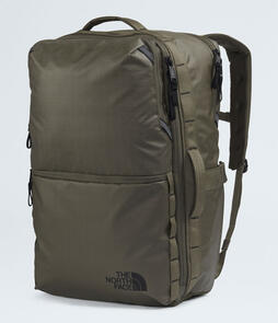 The North Face Base Camp Voyager Travel Pack 35L - New Taupe Green / TNF Black