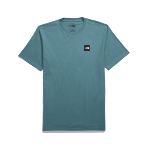 The North Face Men's Shortsleeve Box Logo Tee - Algae Blue