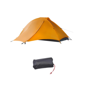 Orson Ace 1 'All Weather' Lightweight Hiking Tent with Groundsheet - Orange