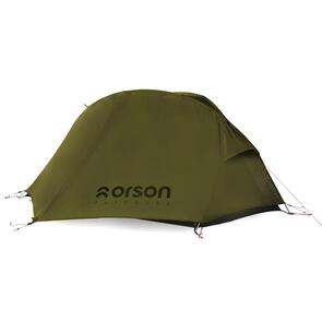 Orson Raider 1 Extra Long 1 Person Hiking Tent - Olive Green