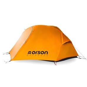 Orson Raider 1 Extra Long 1 Person Hiking Tent - Orange