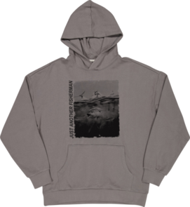 Just Another Fisherman Premium Bust Up Hood - Grey