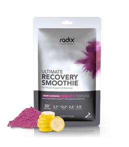 Radix Nutrition Ultimate Recovery Smoothie Berry and Banana - 250kcal