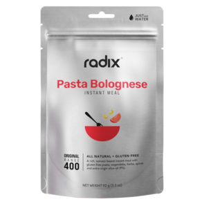 Radix Nutrition Original Freeze Dried Meal V9.0 Pasta Bolognese - 400kcal