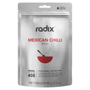 Radix Nutrition Original Freeze Dried Meal V9.0 Mexican Chilli - 400kcal