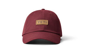 YETI Leather Logo Badge Hat - Harvest Red