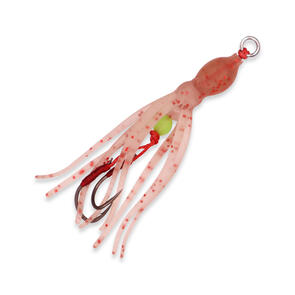 Ocean Angler Jelly Babies Assist Rig Twin Pack - Red Glitter