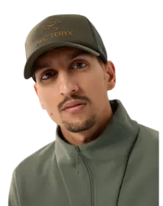 Arc'teryx Bird Word Trucker Curved Hat - Tatsu/Forage/Yukon