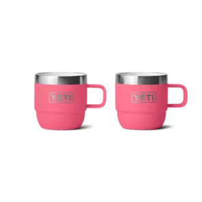 YETI Rambler 6 oz Stackable Mug 2pk - Tropical Pink