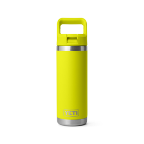 YETI Rambler 18 oz Straw Bottle - Firefly Yellow