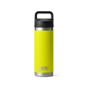 YETI Rambler 18 oz Bottle with Chug Cap - Firefly Yellow