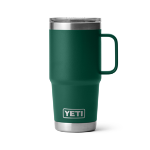 YETI Rambler 20 oz Travel Mug with Magslider - Black Forest Green