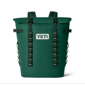 YETI Hopper M20 Soft Cooler Backpack - Black Forest Green