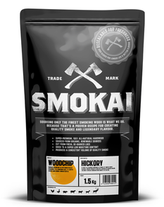 Smokai Premium Hickory Woodchip 1.5kg