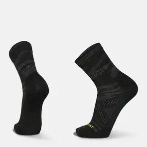 Le Bent Zero Cushion Mini Trail Sock - Black