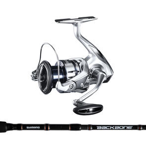 Shimano Stradic C3000HG FL - Backbone 7'2" 2pc 3-6kg Softbait Combo