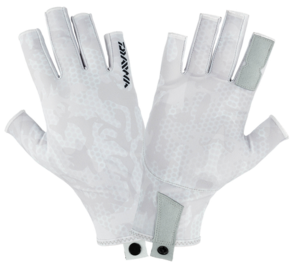 Daiwa UPF Pro Sun Gloves - Grey