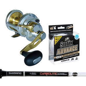 Shimano Talica 10 - Carbolite 7' 2pc 10-15kg Overhead Combo