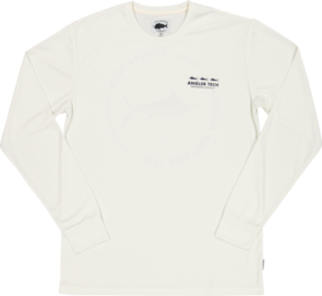 Just Another Fisherman Tech Marlin LS Tee - Antique White