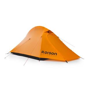 Orson Tracker 2 Lightweight 2 Person Hiking Tent - Orange
