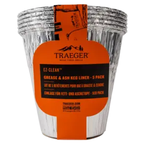 Traeger EZ-Clean Grease and Ash Keg Liner 5pk