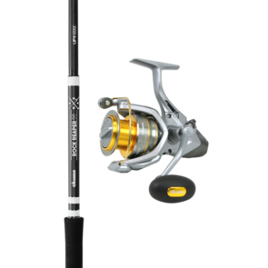 Okuma Avenger 8000 Baitfeeder | Fishing & Adventure Rock Reaper 9ft 3in 3 Piece 9-15kg Landbased Rock Travel Combo