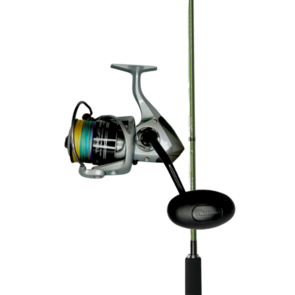 Okuma Tomcat 8000 | Tournament Concept X  7ft 9in 2 Piece PE4 Topwater Casting Combo with Braid