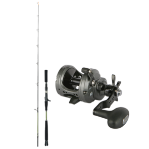 Okuma Cortez 10 | Tournament Concept X 7ft 2 Piece 10-15kg Overhead Combo with Braid