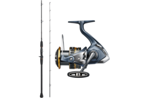 Shimano Ultegra 4000XG FC - Backbone 6'6" 1pc 10-20lb Nibble Tip Slow Jig Combo