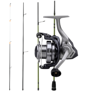 Okuma Azaki 30B | Tournament Concept X 7ft 4 Piece Trout Spin Travel Combo with 10lb Braid