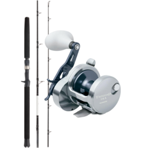 Shimano Trinidad 14A | Carbolite 7' 2pc 6-8kg Overhead Combo