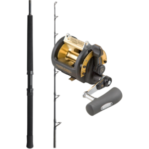 Shimano TLD 50 A 2 Speed | Vortex 5'6" 1pc 24-37kg Game Combo