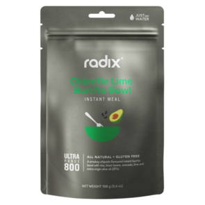 Radix Nutrition Ultra Freeze Dried Meal V9.0 Chipotle Lime Burrito Bowl - 800kcal