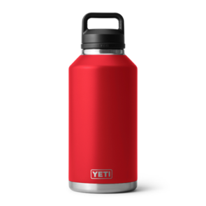 YETI Rambler 64 oz Bottle with Chug Cap - Rescue Red